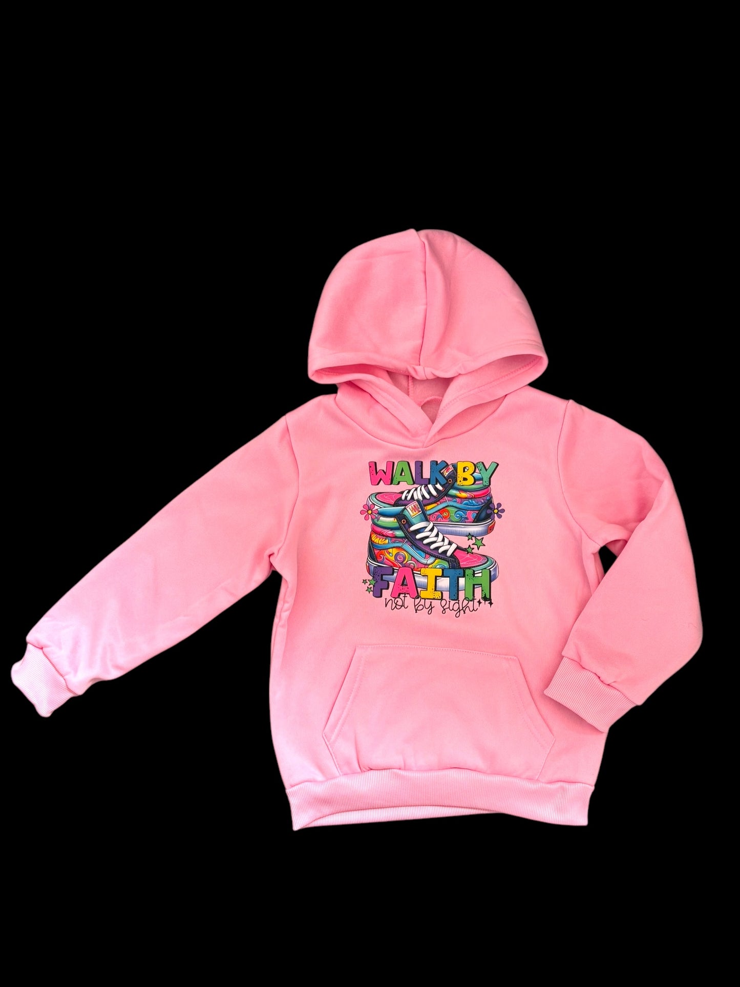 Walk By Faith Girls Hoodie
