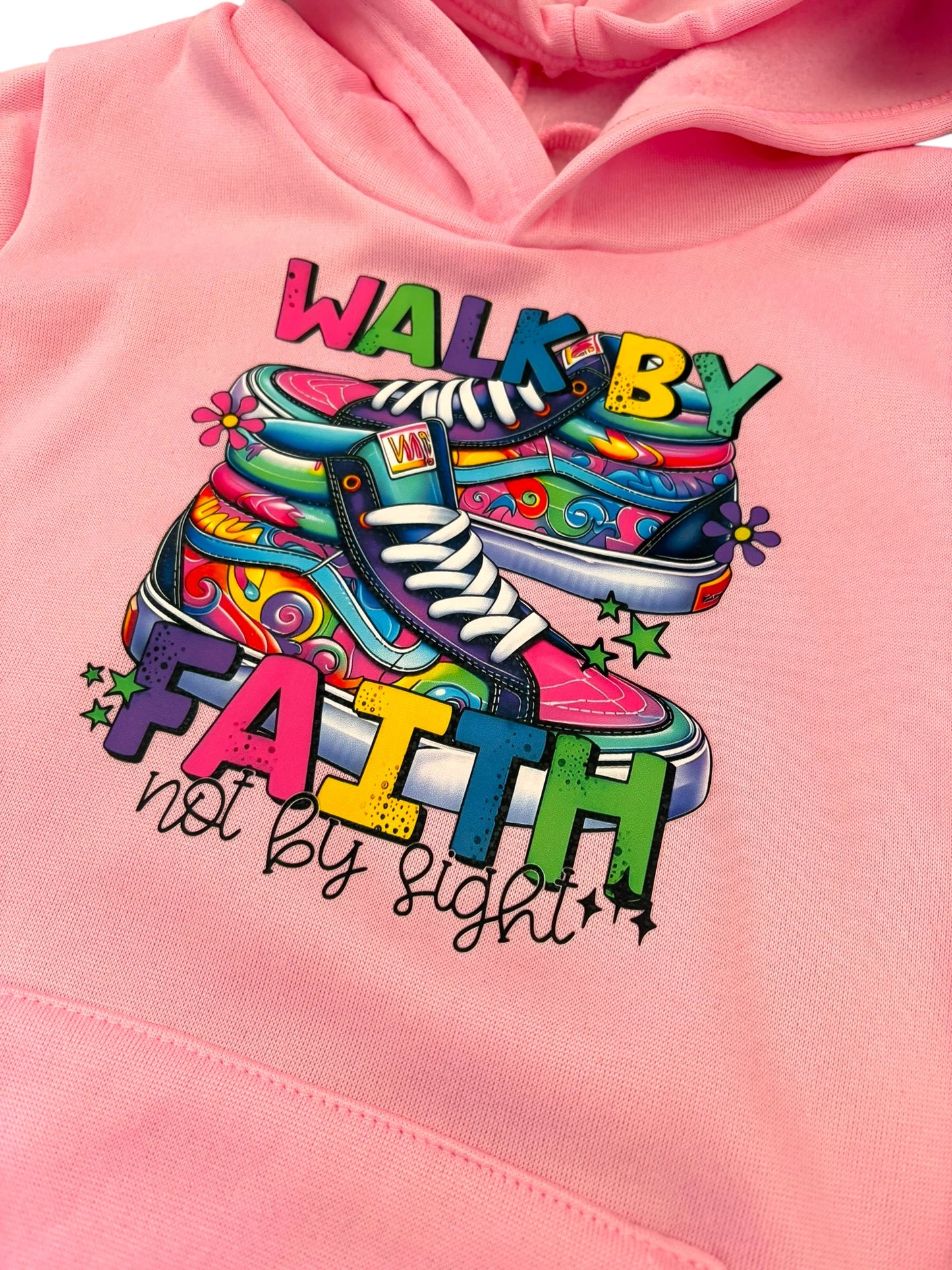 Walk By Faith Girls Hoodie