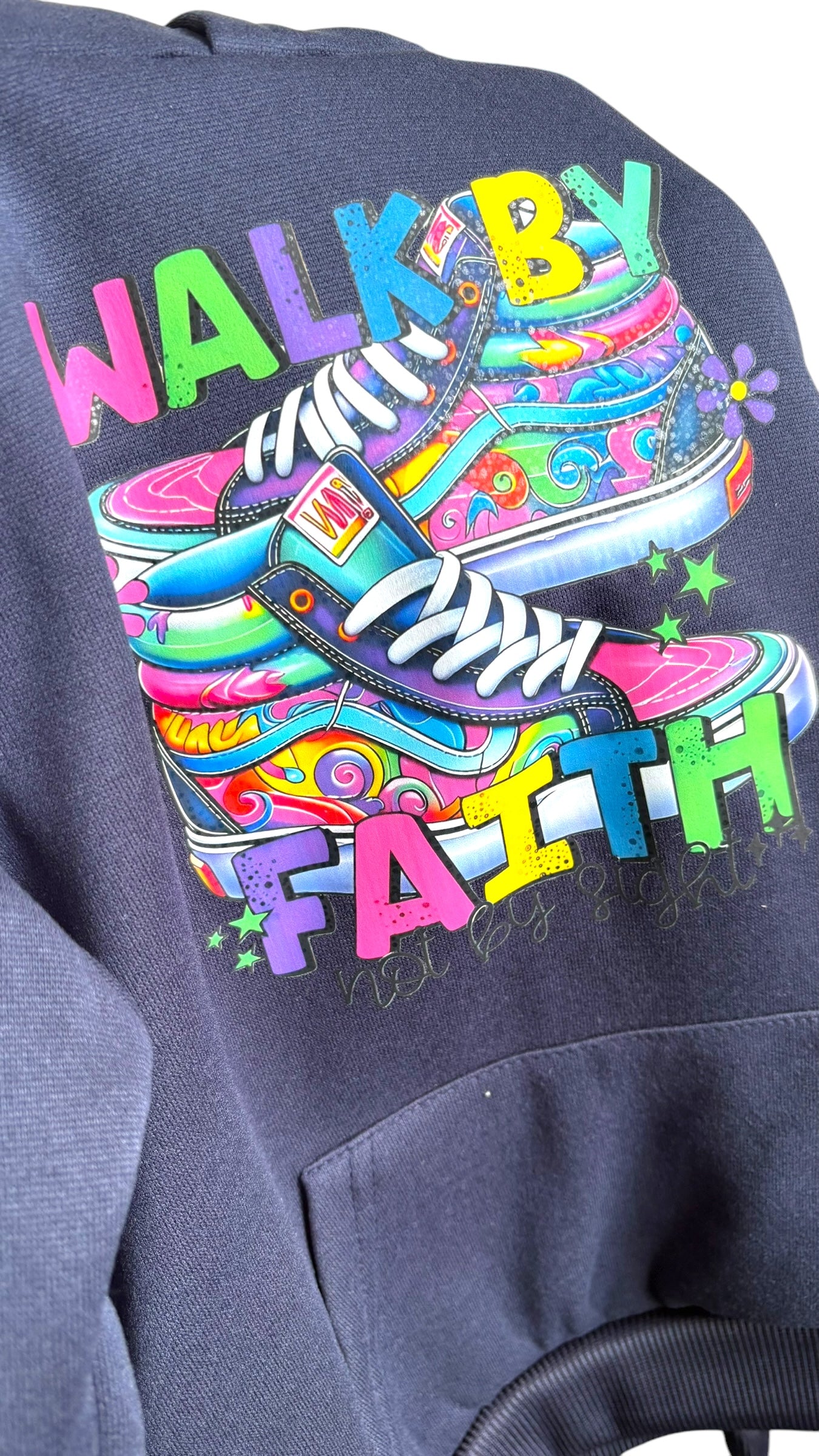 Walk By Faith Girls Hoodie