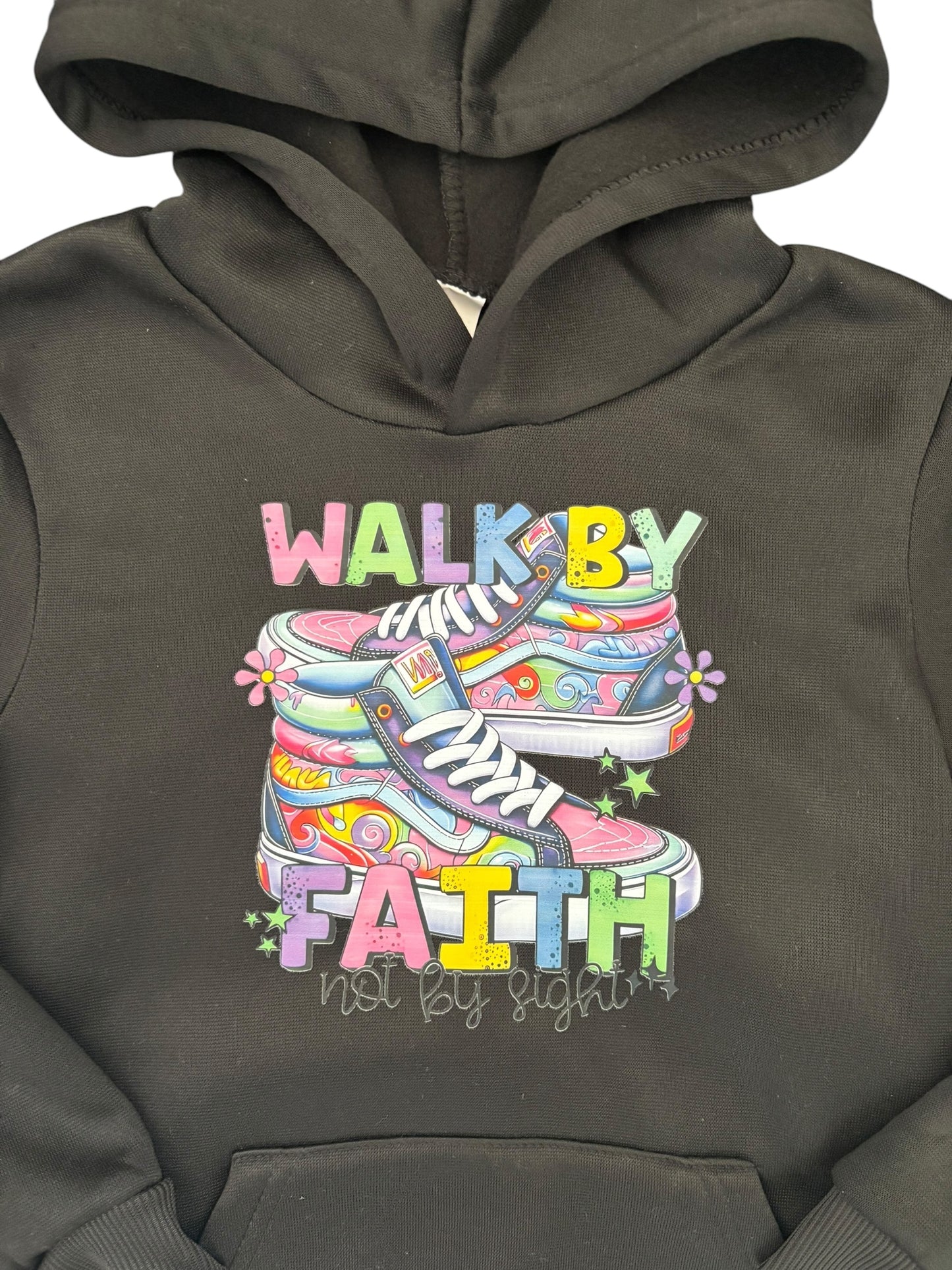 Walk By Faith Girls Hoodie