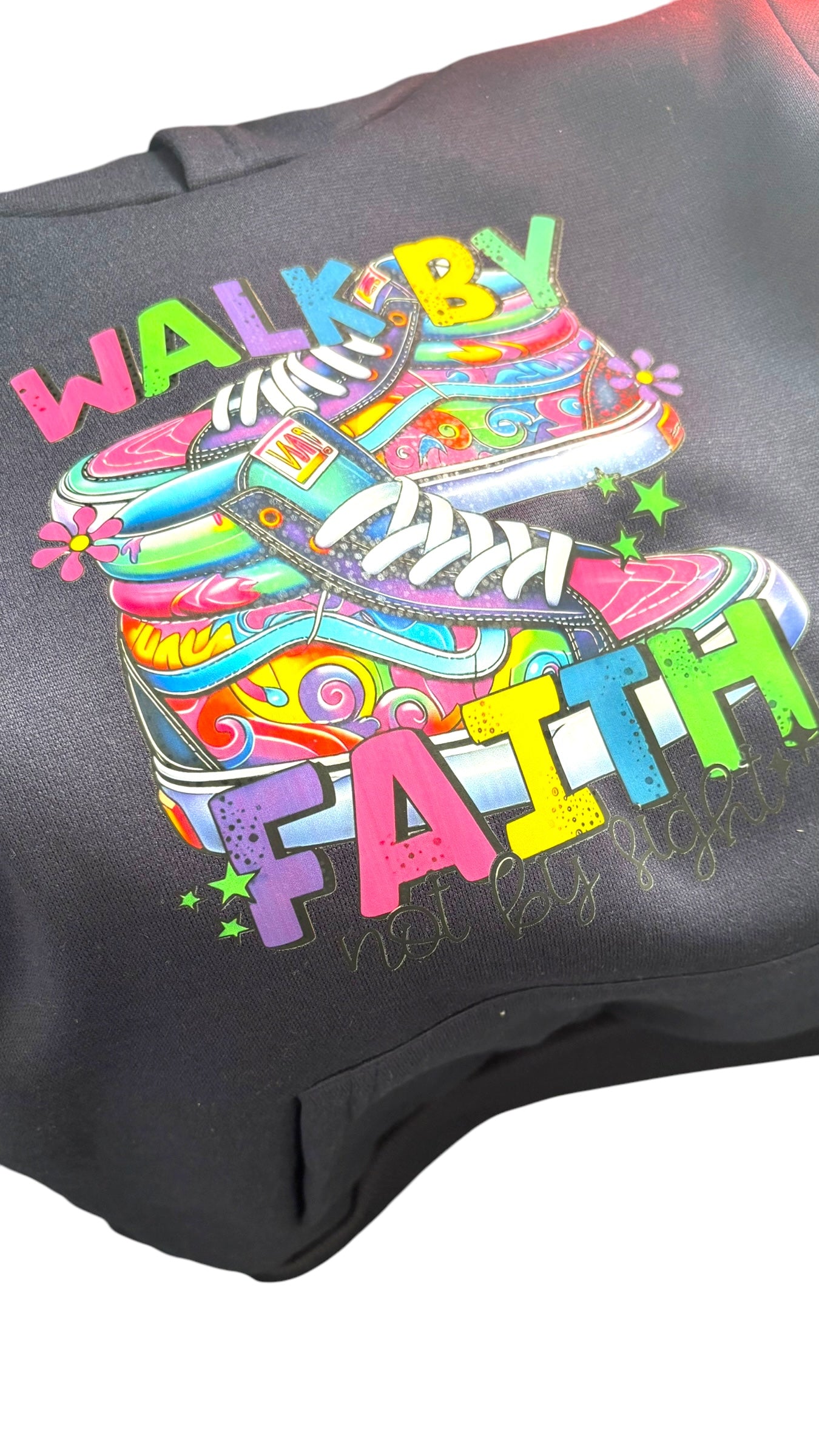Walk By Faith Girls Hoodie